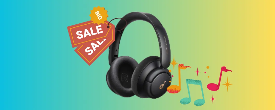 Cuffie Bluetooth Soundcore in doppio sconto: sono tue a poco più di 50€