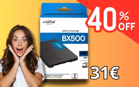 Hard Disk da 500GB: prezzo BASSISSIMO con il codice segreto
