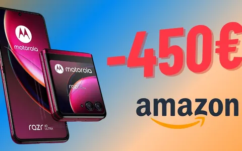 SCONTO FOLLE per lo smartphone pieghevole Motorola RAZR 40 Ultra: risparmi 450€!