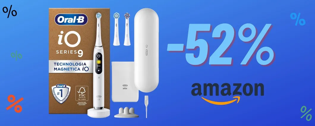 Oral-B Spazzolino Elettrico Ricaricabile iO 9N in SUPER SCONTO!