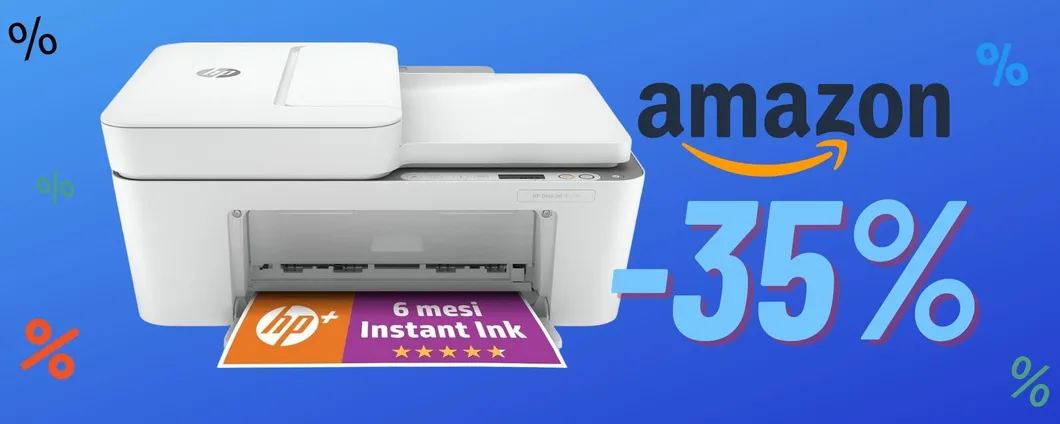 Un'OFFERTA DA PAURA per la stampante multifunzione HP DeskJet 4120e