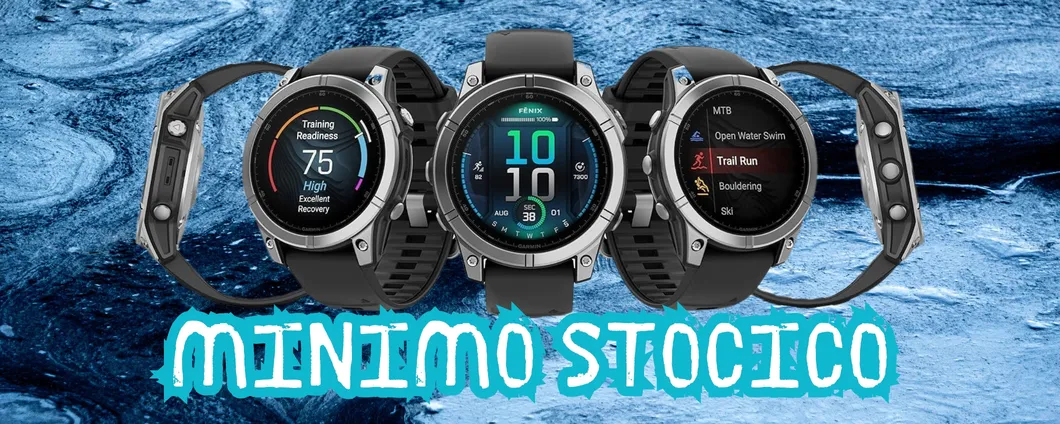 Garmin fēnix E: lo smartwatch scelto dagli sportivi tuo al minimo storico