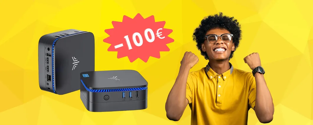 NiPoGi: il mini PC ECONOMICO e potente torna in OFFERTA su Amazon