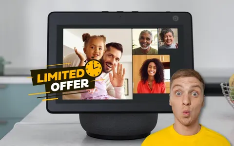 Echo Show 10: l'assistente che TI SEGUE a prezzo ribassato solo per oggi