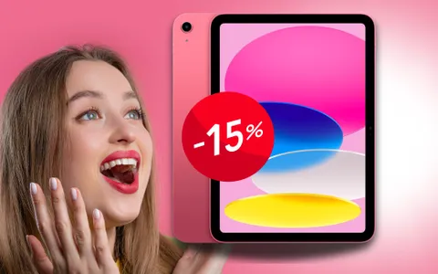 Apple iPad Rosa da 10 pollici: 60€ DI SCONTO immediato su Amazon