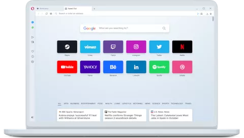 Opera 64: tracker blocker, ad blocker, private mode e snapshot tool