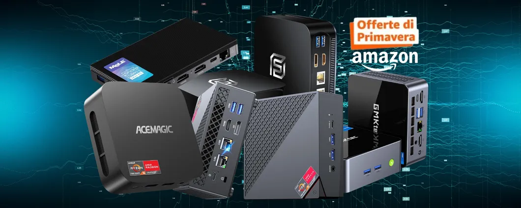 Mini PC in sconto alla Festa delle Offerte di Primavera di Amazon