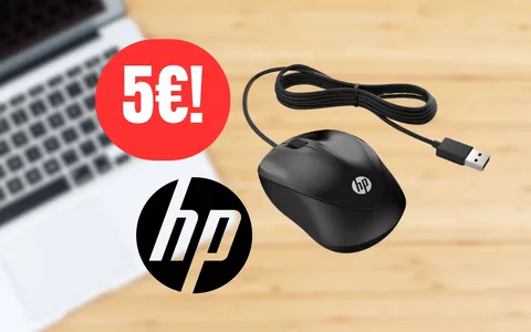Hai bisogno di un mouse d'emergenza? HP lancia il suo mouse a 5€