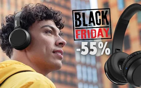 Cuffie Bluetooth Philips con 29h di musica a MENO della METÀ
