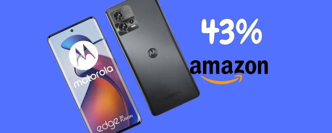 Con questo SCONTO il Motorola edge 30 Fusion è un BEST BUY