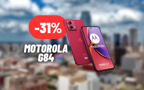 CROLLA IL PREZZO del Motorola G84: maxi sconto attivo su Amazon