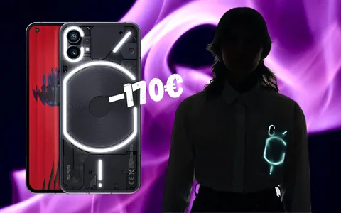 Nothing Phone (1) da 256GB a 170€ in MENO su Amazon