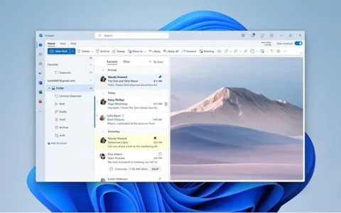 Windows 11: Outlook rimpiazza Posta e Calendario