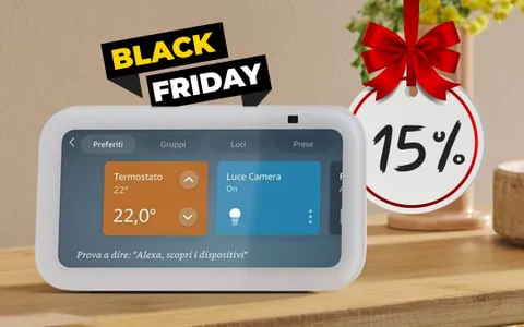 Echo Show 5: il BLACK FRIDAY non finisce e lo sconto è ancora caldo