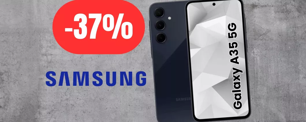 128€ RISPARMIATI sul Samsung Galaxy A35: promozione eBay pazzesca (-37%)