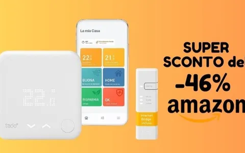 SUPER OFFERTA: termostato intelligente SCONTATO del 46% su Amazon!