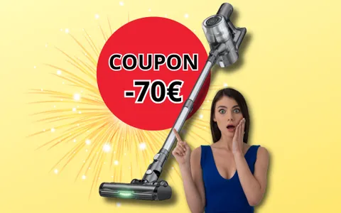 Aspirapolvere Proscenic: con il MAXI COUPON da 70€ costa pochissimo