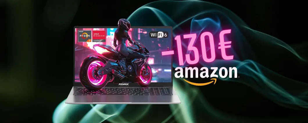 Portatile super potente, con AMD Ryzen 7 e 16GB di RAM a 130€ in meno