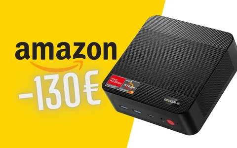 Prestazioni top e design compatto: Mini PC con Ryzen 9 in offerta su Amazon