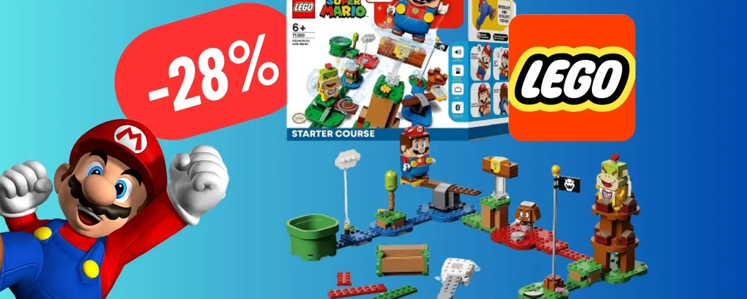 LEGO e Super Mario il CROSSOVER DEFINITIVO: set in MAXI sconto