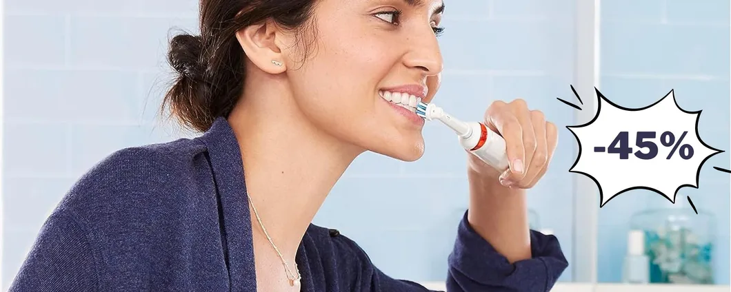 FOLLIA Amazon: Spazzolino Oral-B al 45% di sconto!