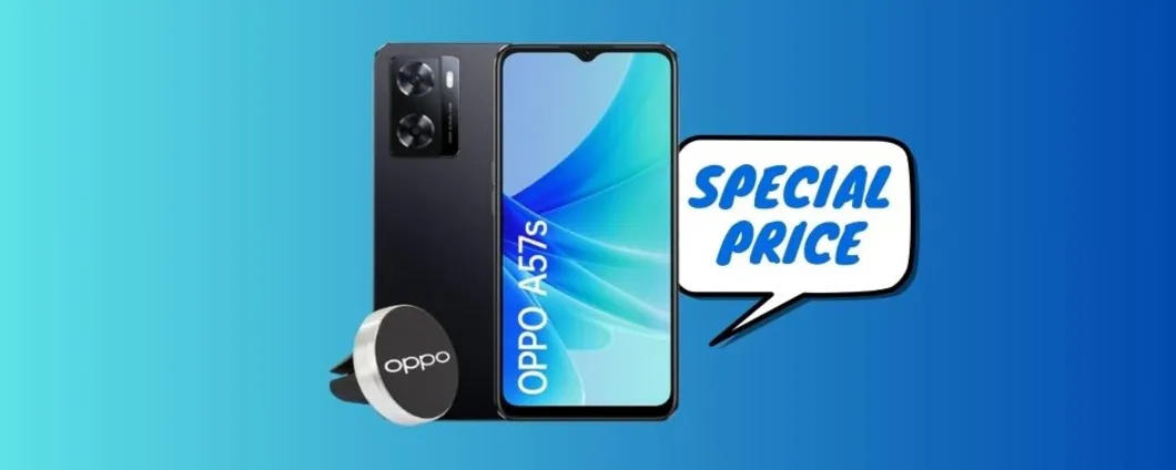 OPPO A57s adesso SCONTATO su Amazon, corri a scoprirlo!