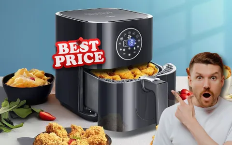 Friggitrice ad aria MINI CUBE con display touch: rivoluziona la tua cucina
