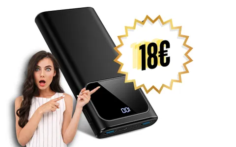 Power Bank POTENTISSIMA a soli 18€: approfittane prima che sia tardi (-81%)
