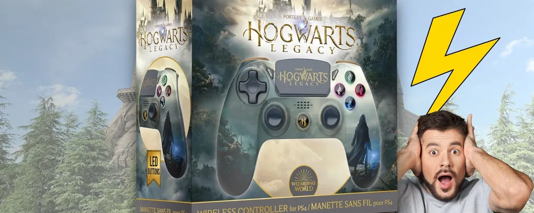 Hogwarts Legacy Freaks and Geeks: SOLO 39€ per il controller più magico