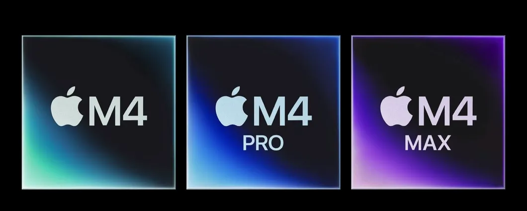 Apple lancia ufficialmente i processori M4 Pro e M4 Max