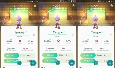 Pokémon Go: come evolvere Tyrogue