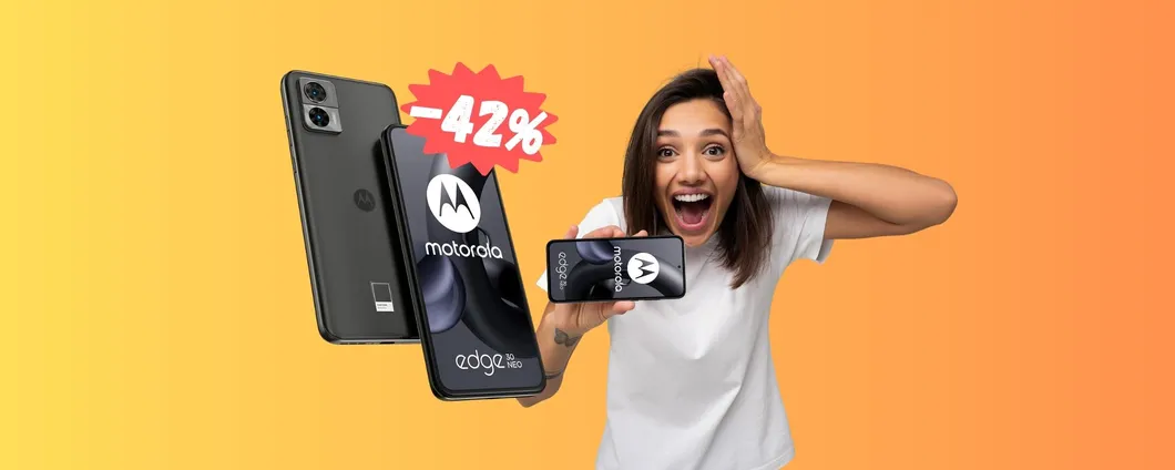 Motorola moto edge 30 Neo a PREZZO da FAVOLA (-42%)