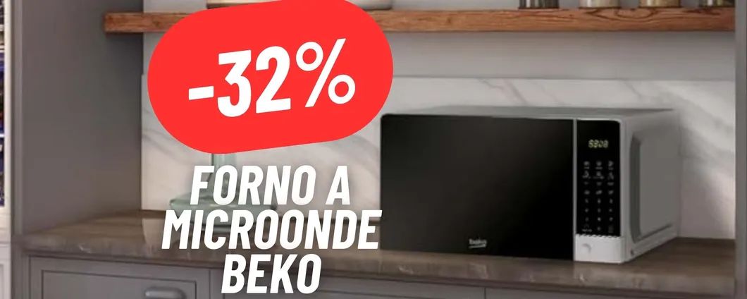 L'alleato perfetto in cucina è Beko: Forno a Microonde al 32% DI SCONTO
