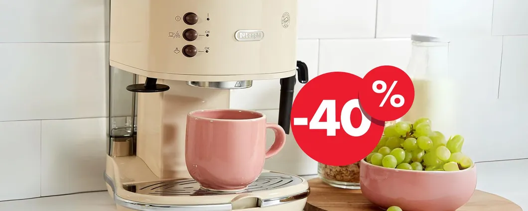 Non è la solita macchina del caffè: De'Longhi Icona Vintage è UNA BOMBA di qualità!