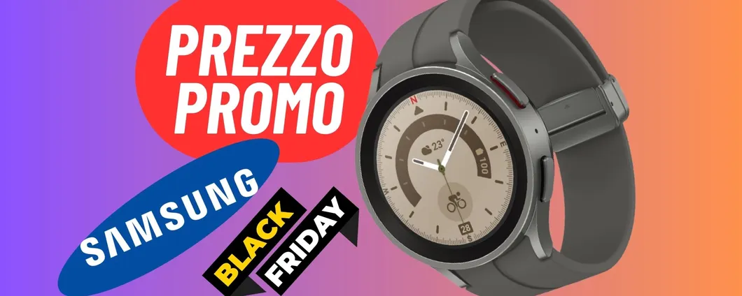 Eleganza e funzionalità, il Samsung Galaxy Watch 5 è questo e altro ancora... ed è IN SCONTO SU AMAZON