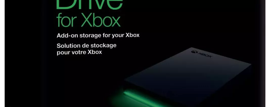 Seagate Game Drive per Xbox: GRANDE SCONTO su Amazon per l'HDD da 2TB