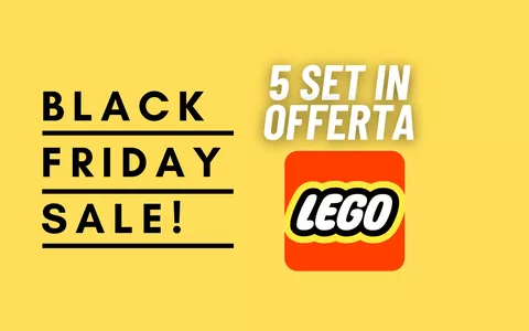 Scopri le Offerte LEGO del Black Friday  2023