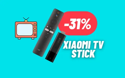 Rendi la tua TV Smart con lo XIAOMI TV STICK in MAXI OFFERTA LAMPO (-31%)
