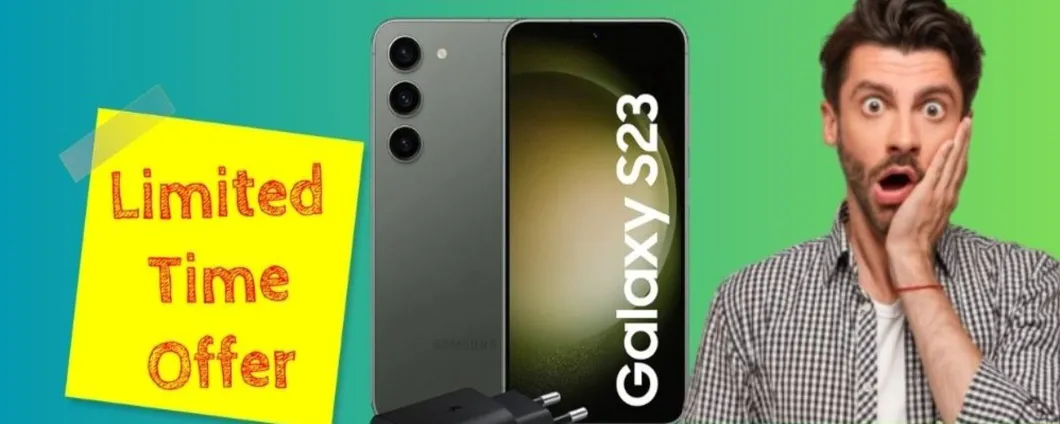 Samsung Galaxy S23 in SUPER PROMO, lo paghi 254 euro in meno!