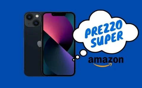 Oggi su Amazon iPhone 13 TI COSTA 240 euro IN MENO, scopri l'offerta!