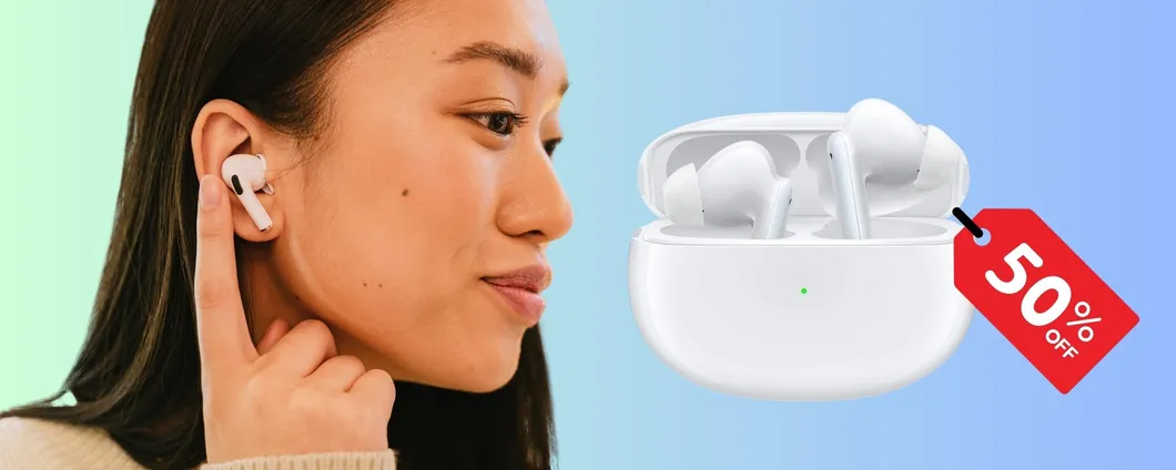 OPPO Enco X al 50% su Amazon: AFFARE da non perdere