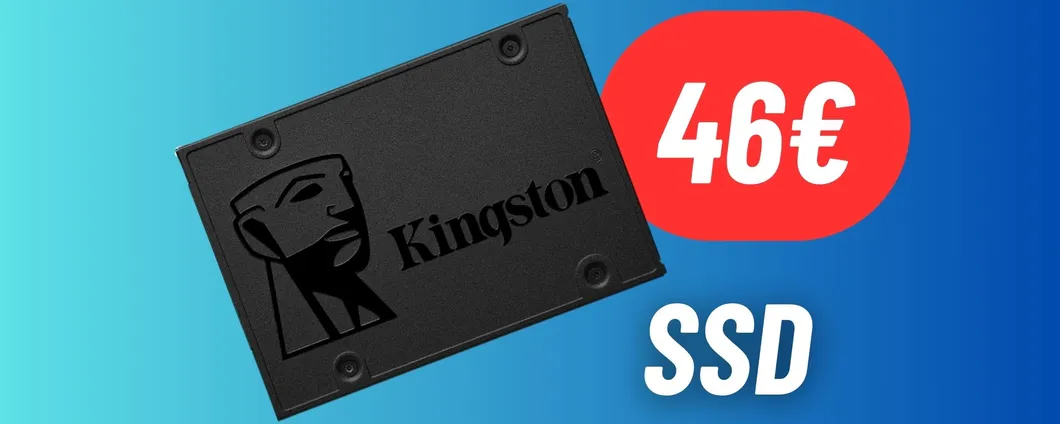 Il codice sconto di eBay assicura uno sconto sull'SSD KINGSTON
