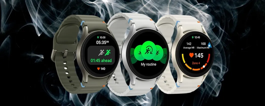 Samsung Galaxy Watch7 con sensore BioActive preciso e AI integrata (-25%)