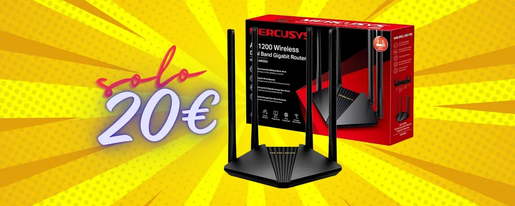 Offerta IMPERDIBILE: potenzia il Wi-Fi di casa con TP-Link a soli 20€