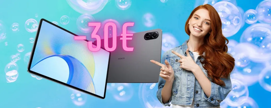 HONOR Pad X9: il SUPER tablet in SCONTO su Amazon (-30€)