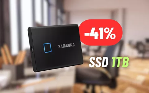 PAZZESCA PROMOZIONE sull'SSD di Samsung da 1TB: MEGA SCONTO del 41%