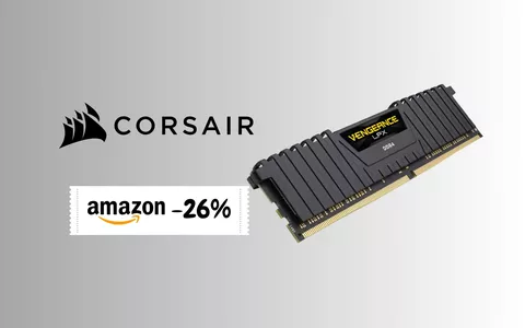 LO SCONTO sulla RAM di Corsair è davvero SUPER: IMPERDIBILE