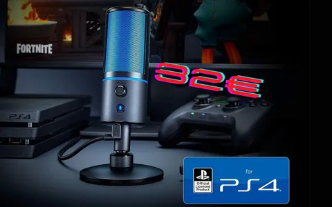 Microfono Razer Seiren X PS4: qualità audio e prezzo da non perdere!