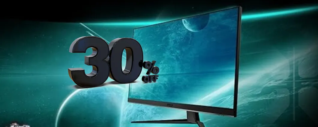 Monitor Gaming MSI da 27 pollici con tempo di risposta di 1ms al 30%