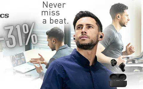 Qualità Technics al miglior prezzo: sconto del 31% sugli auricolari wireless